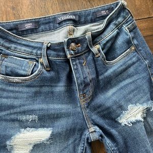 Vigoss jager jeans distressed size 24